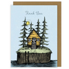 Jenna's Doodles - Thank You (Cabin) Card