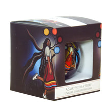 Load image into Gallery viewer, Emily Kewageshig - A Skirt with a Story Glass Ornament