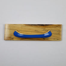 Load image into Gallery viewer, Decorative Half-Model Wooden Canoe Plaque