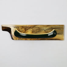 Load image into Gallery viewer, Decorative Half-Model Wooden Canoe Plaque