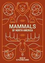 Load image into Gallery viewer, Mammals of North America Playing Cards