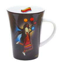 Load image into Gallery viewer, Emily Kewageshig - A Skirt with a Story Porcelain Mug