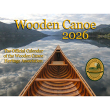 Load image into Gallery viewer, Wooden Canoe Heritage Association Calendar 2026