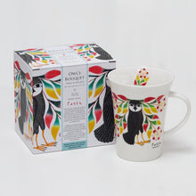 Load image into Gallery viewer, Kenojuak Ashevak - Owl's Bouquet Porcelain Mug