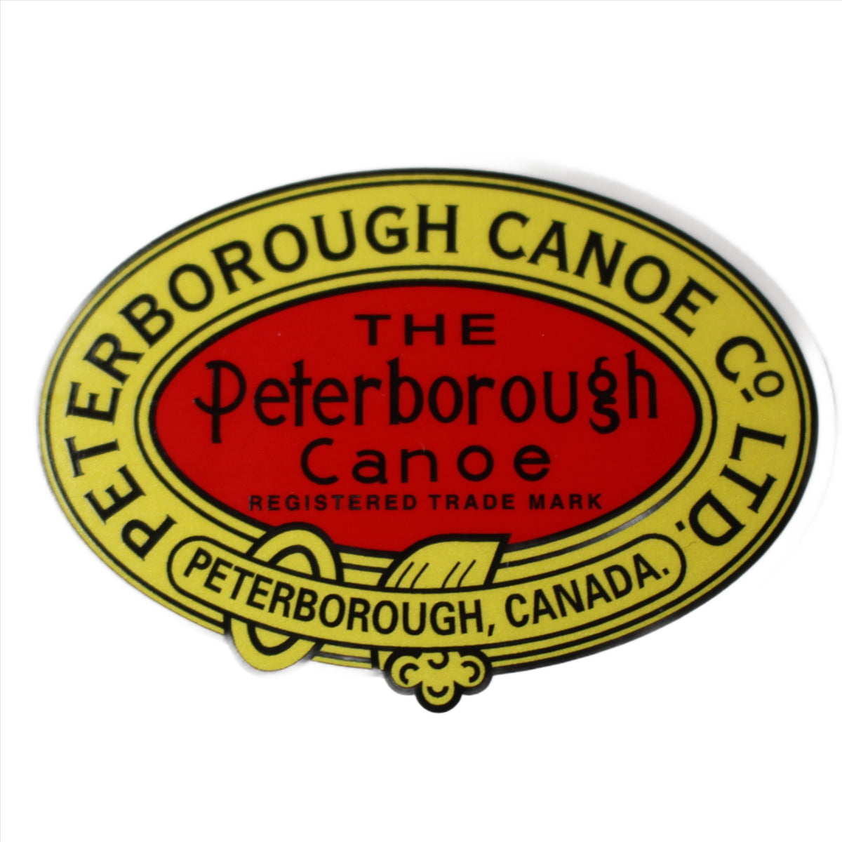 Peterborough Canoe Co. Restoration Quality Decal The Canadian Canoe
