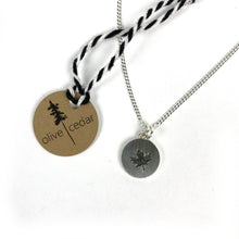 Load image into Gallery viewer, Maple Leaf T-Shirt Pendant