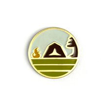 Load image into Gallery viewer, Amanda Weedmark Enamel Pin - Camping