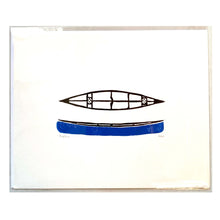 Load image into Gallery viewer, Twig + Spark - Handmade Canoe Lino Print
