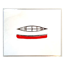 Load image into Gallery viewer, Twig + Spark - Handmade Canoe Lino Print