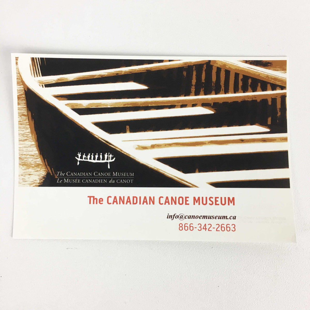 Canadian Canoe Museum Graphic Postcard The Canadian Canoe Museum's Store
