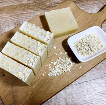 Load image into Gallery viewer, Pumpkin Honey and Oats Handcrafted Soap Bar
