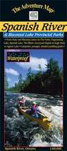 Load image into Gallery viewer, Spanish River & Bicotasi Lake Provincial Parks Map