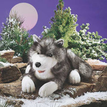 Load image into Gallery viewer, Timber Wolf Puppet
