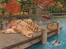 Load image into Gallery viewer, Lazy Days on the Dock Puzzle
