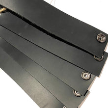 Load image into Gallery viewer, Handmade Leather Paddle Hanger - Vertical