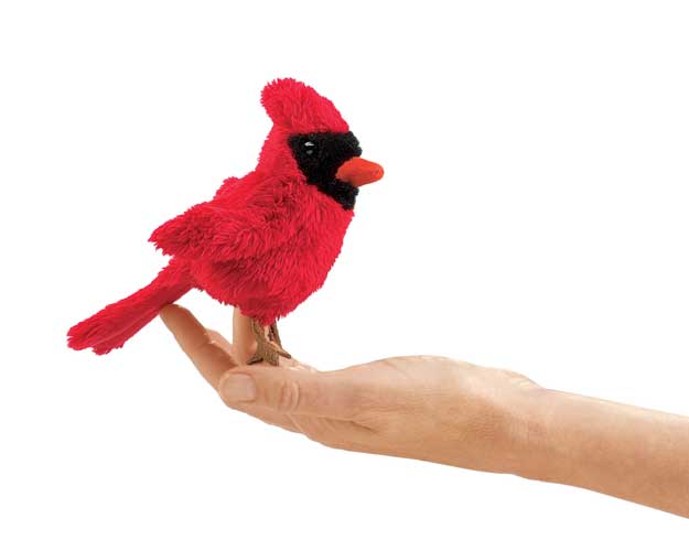 Finger Puppet - Cardinal