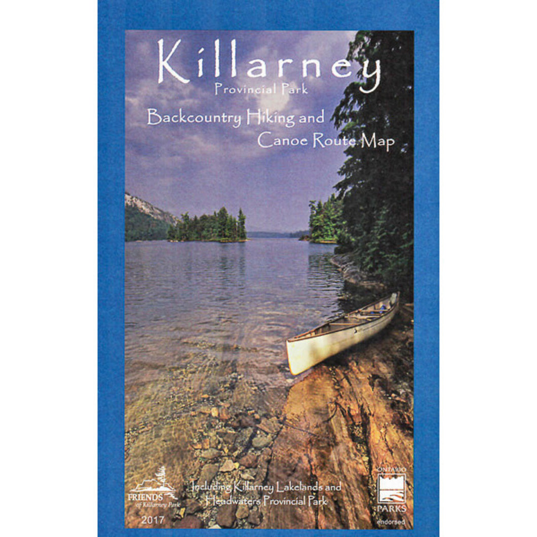 Killarney Canoe Route Planning Map