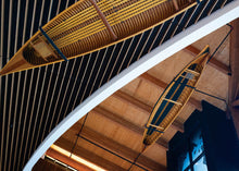 Load image into Gallery viewer, Canoe Museum Postcard Atrium Canoes
