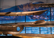 Load image into Gallery viewer, Canoe Museum Postcard Arctic Kayaks
