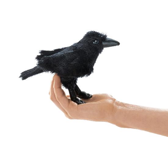 Finger Puppet - Raven