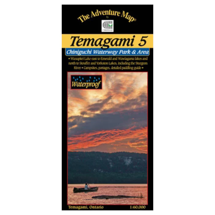 Temagami 5 - Chingiuchi Area Map