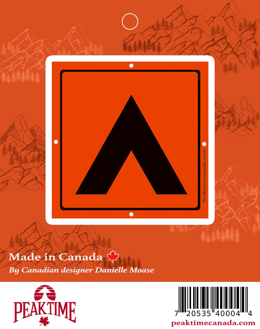 Campsite Sticker