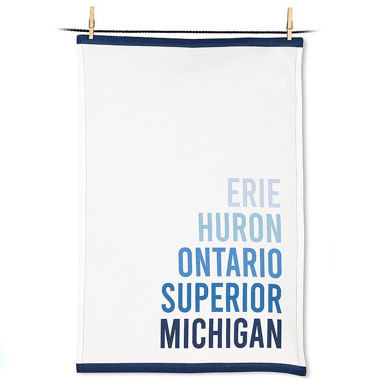 Great Lakes Tea Towel