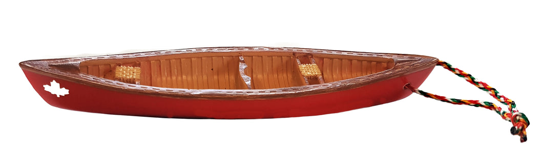 Canoe with Leaf Ornament