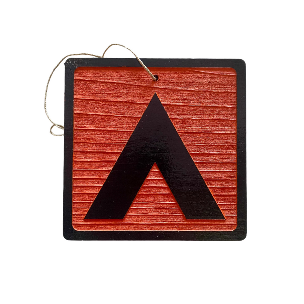 Campsite Sign Ornament