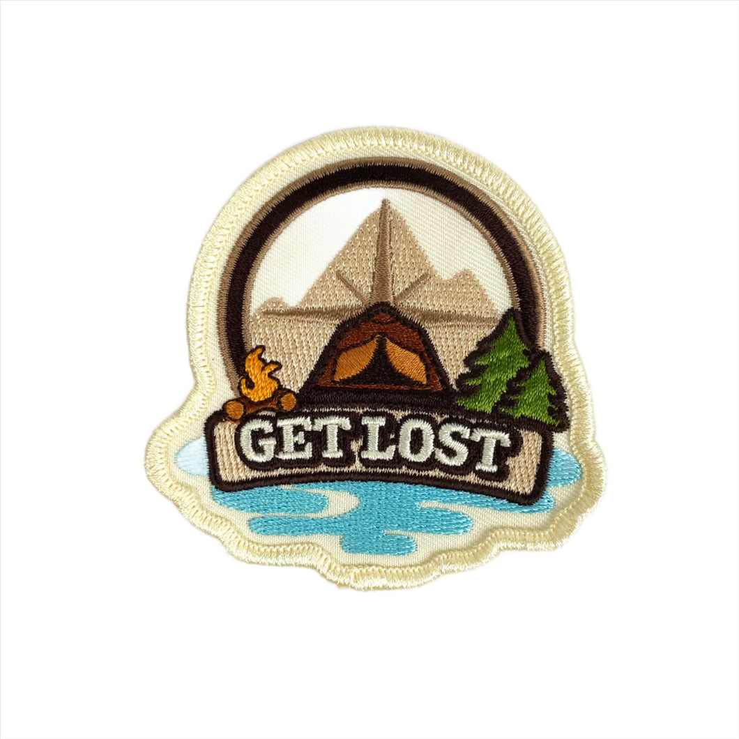 Amanda Weedmark Embroidered Patch - Get Lost
