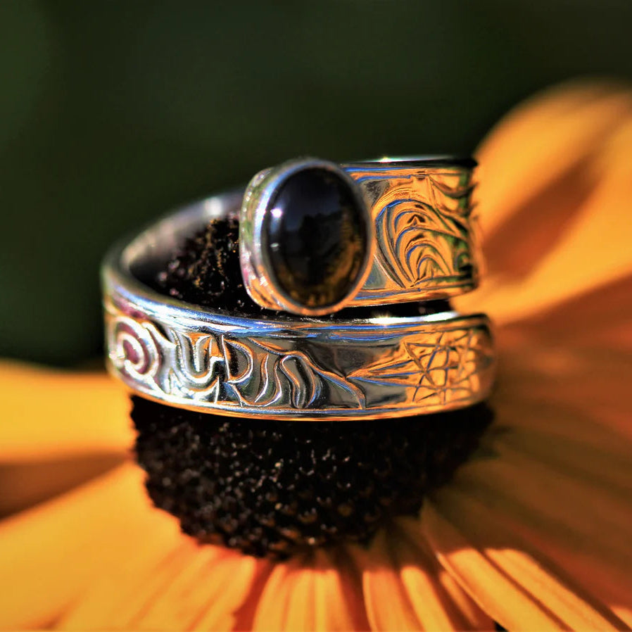Eagle Transformation Inlay Ring
