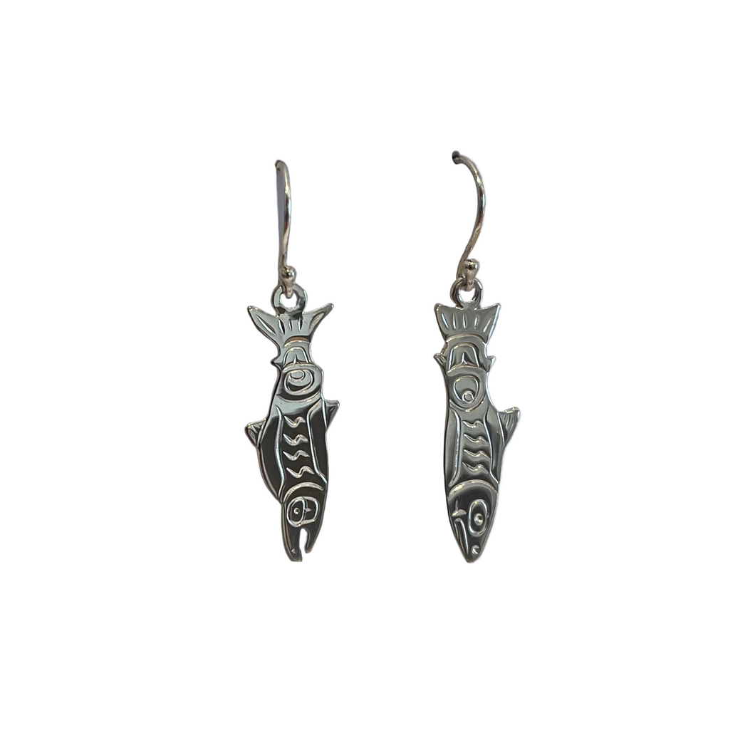 Salmon Earrings