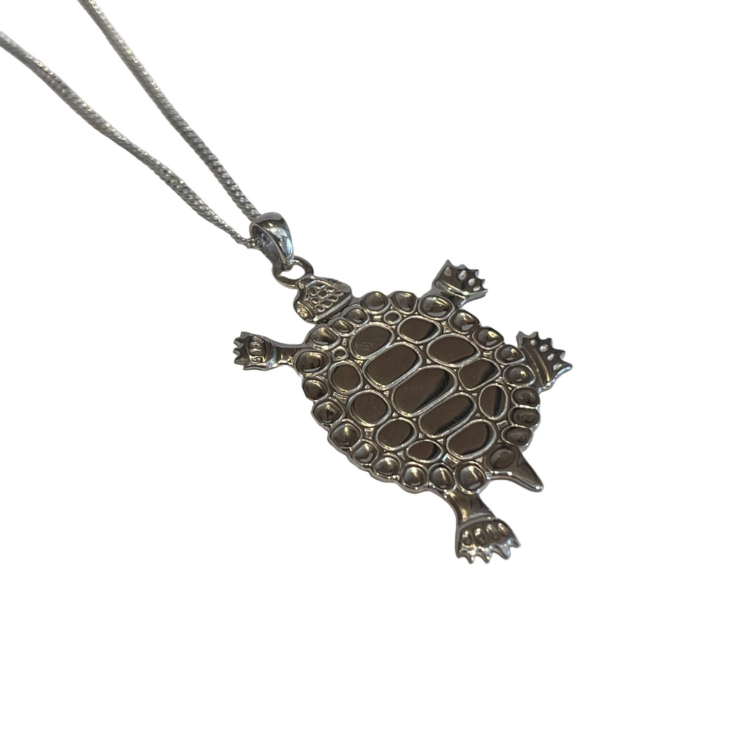 Large Teaching Turtle Pendant