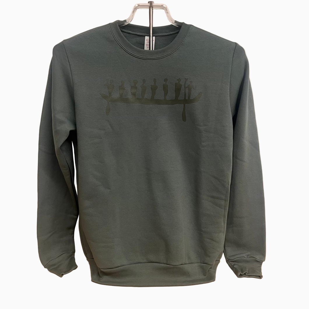 Pictograph Crew Neck - Sage