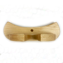 Load image into Gallery viewer, Canoe Backed Wooden Paddle Holder
