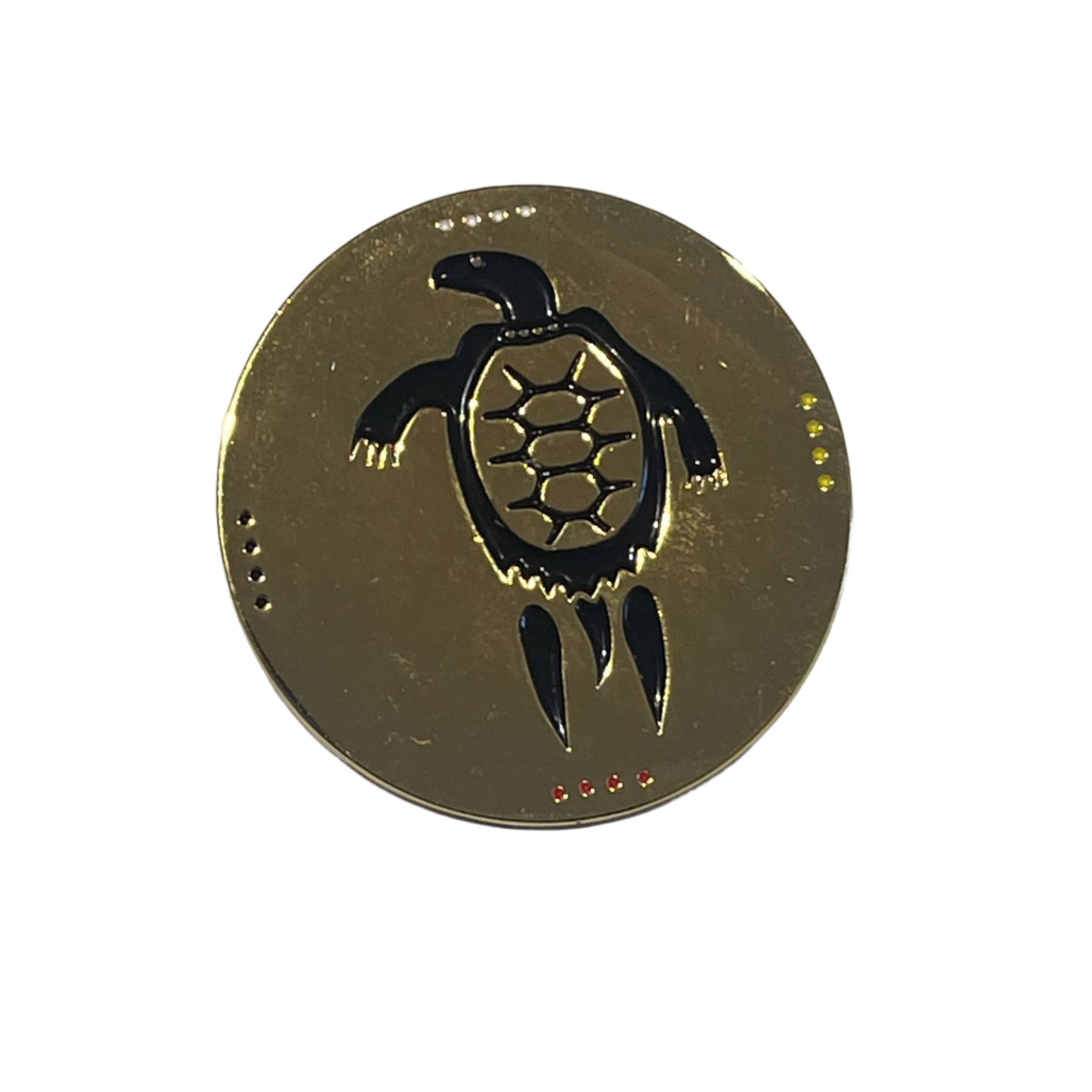 David Beaucage Johnson Clan Pin - Turtle – The Canadian Canoe Museum's ...