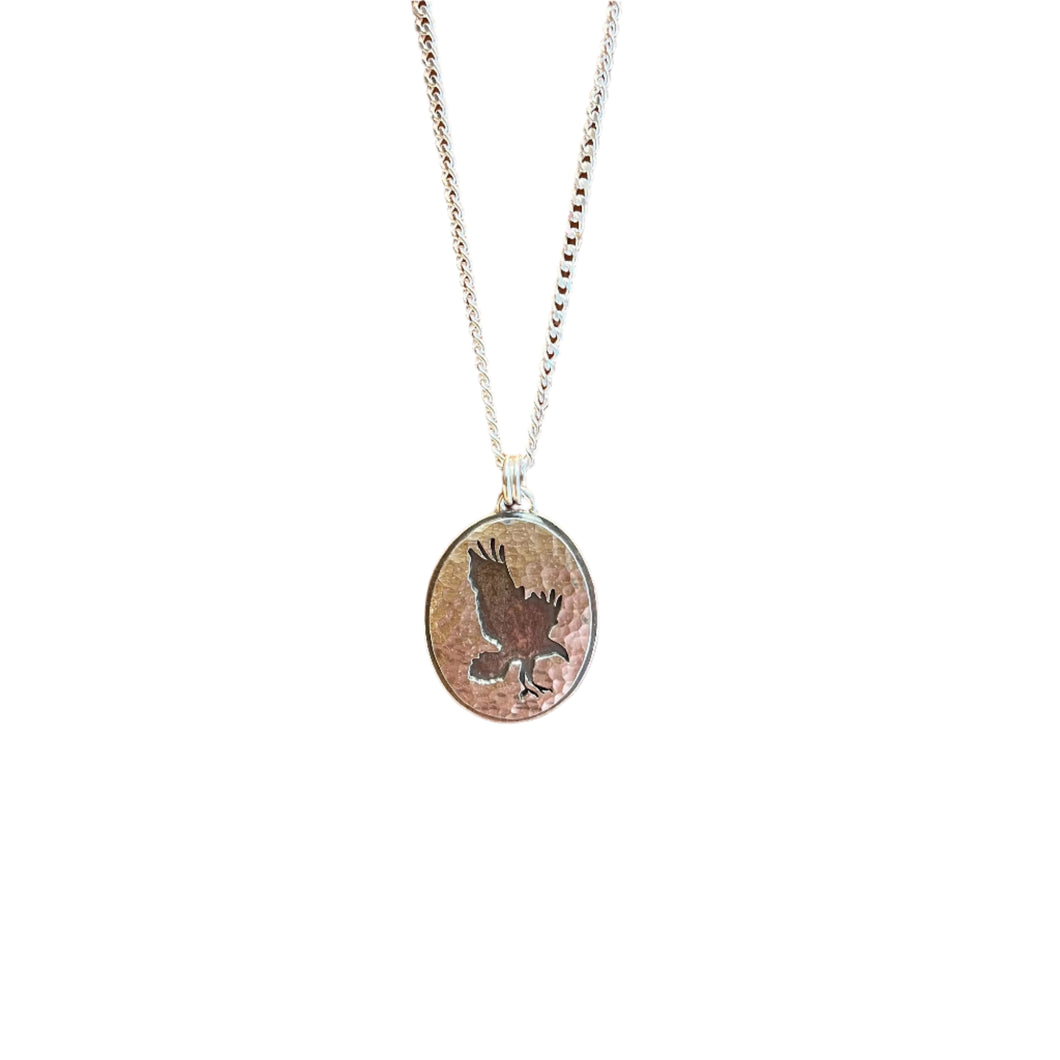 Osprey Necklace (Hammered)