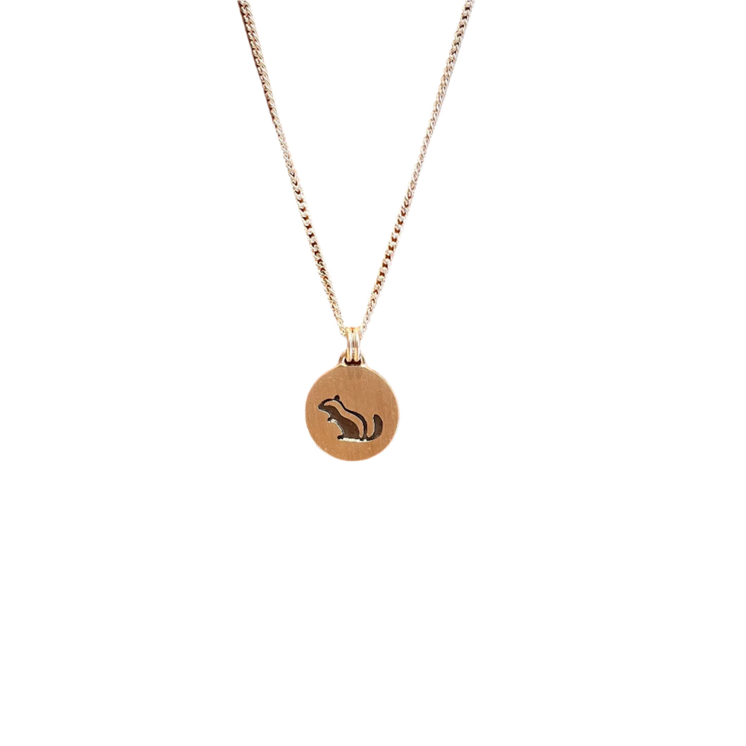 Chipmunk T-Shirt Pendant