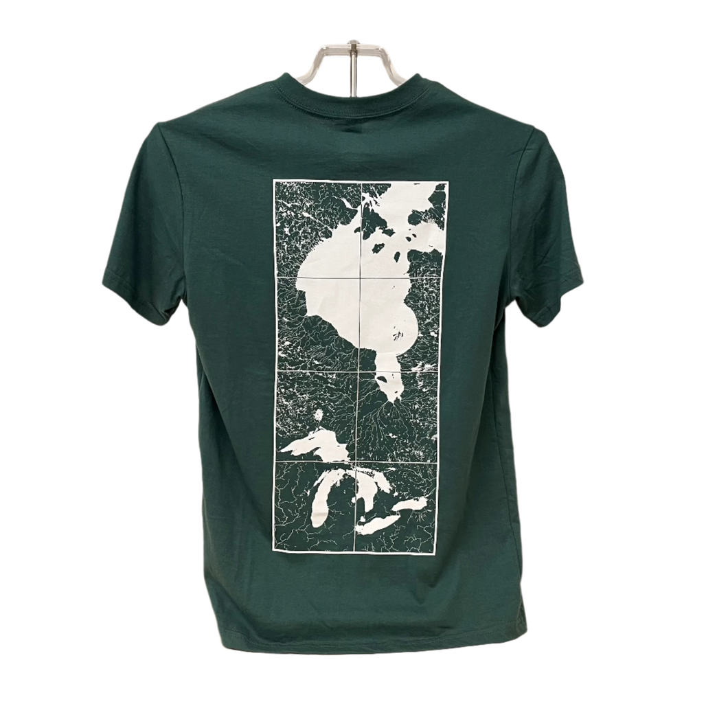 Waterway Window T-shirt - Spruce