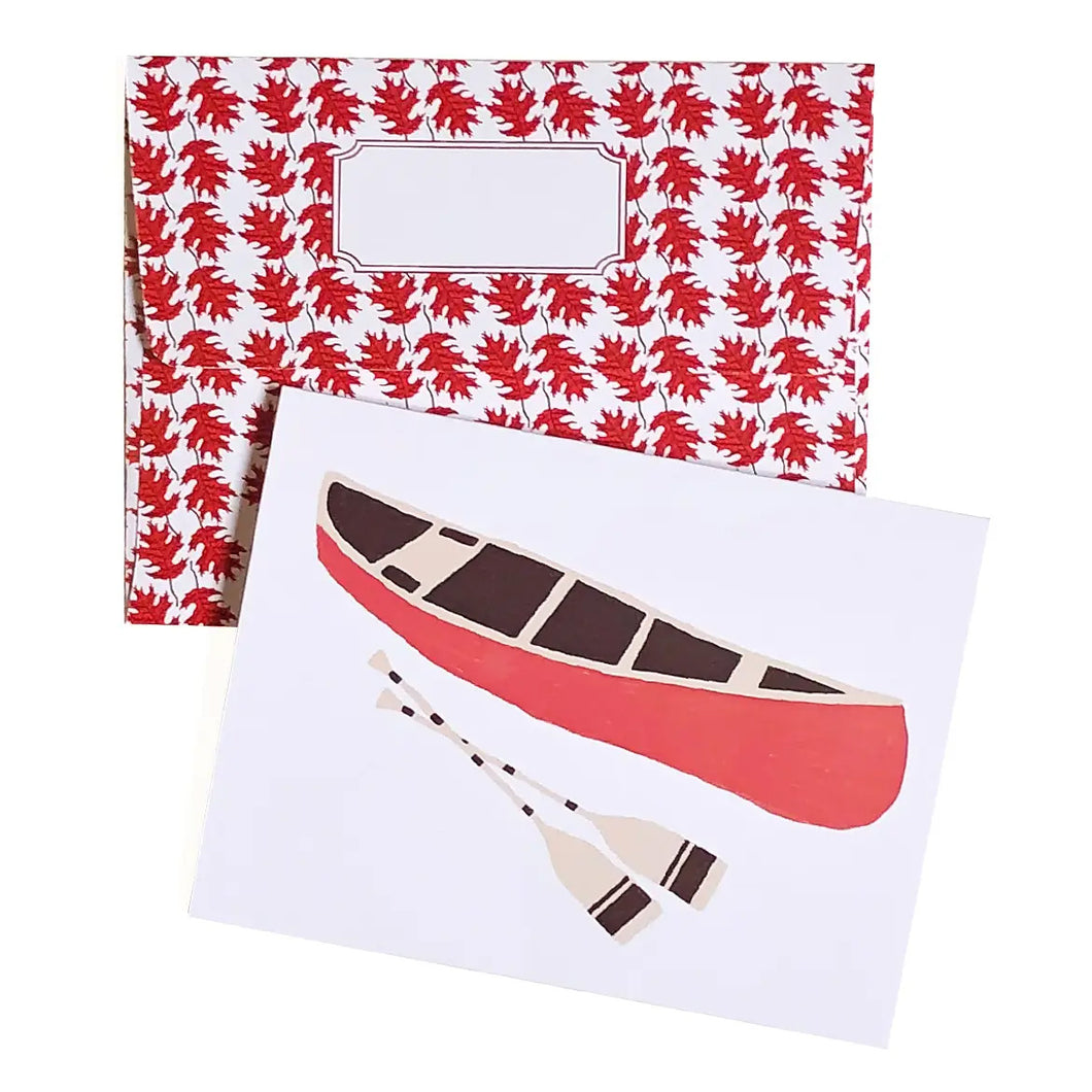 Red Canoe Card