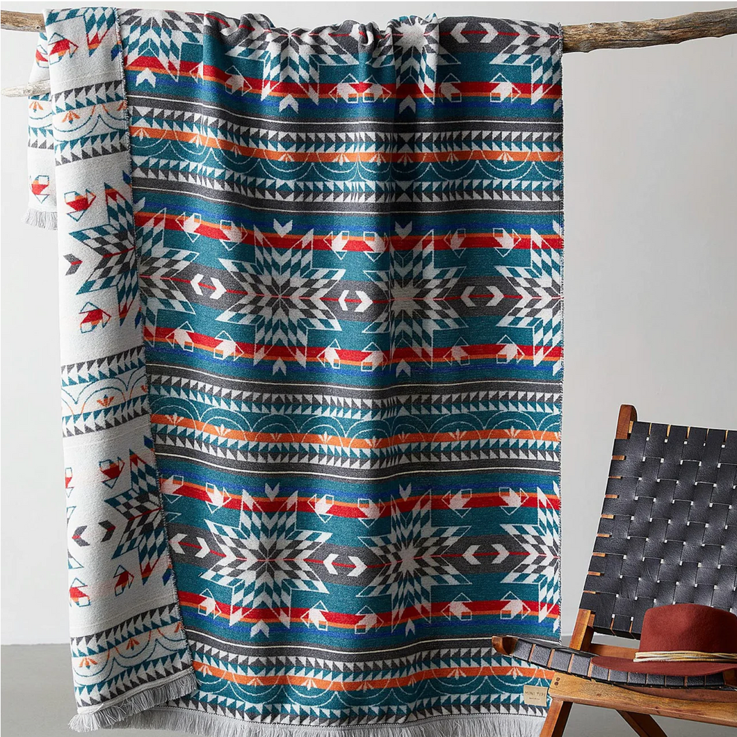 Mini Tipi Eco-Friendly Blanket - Nibi Reversible