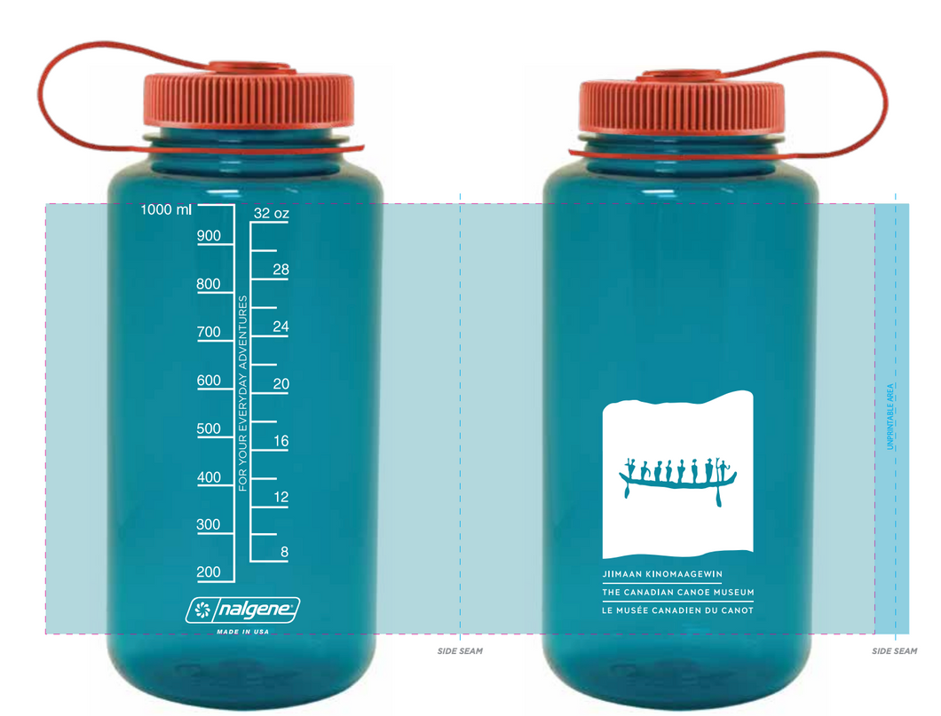 32oz Widemouth Nalgene Bottle with Pictograph - Mallard