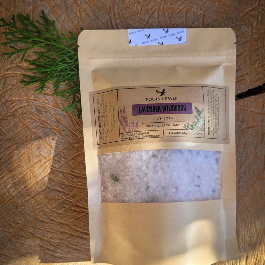 Lavender Wildwood Bath Soak 14oz