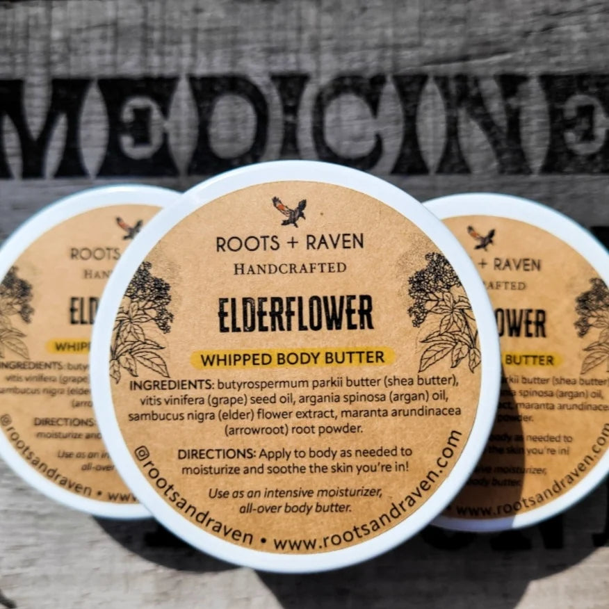 Elderflower Whipped Body Butter 2oz