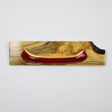 Load image into Gallery viewer, Decorative Half-Model Wooden Canoe Plaque

