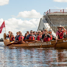 Load image into Gallery viewer, Lock &amp; Paddle: Voyageur Canoes - Saturday, July 18, 2026
