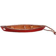 Canoe with Leaf Ornament