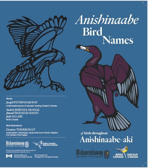 Anishinaabe Bird Names Pamphlet (UV coated)