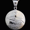 Grand Mother Wolf Silver Pendant - Medicine Bear Arts