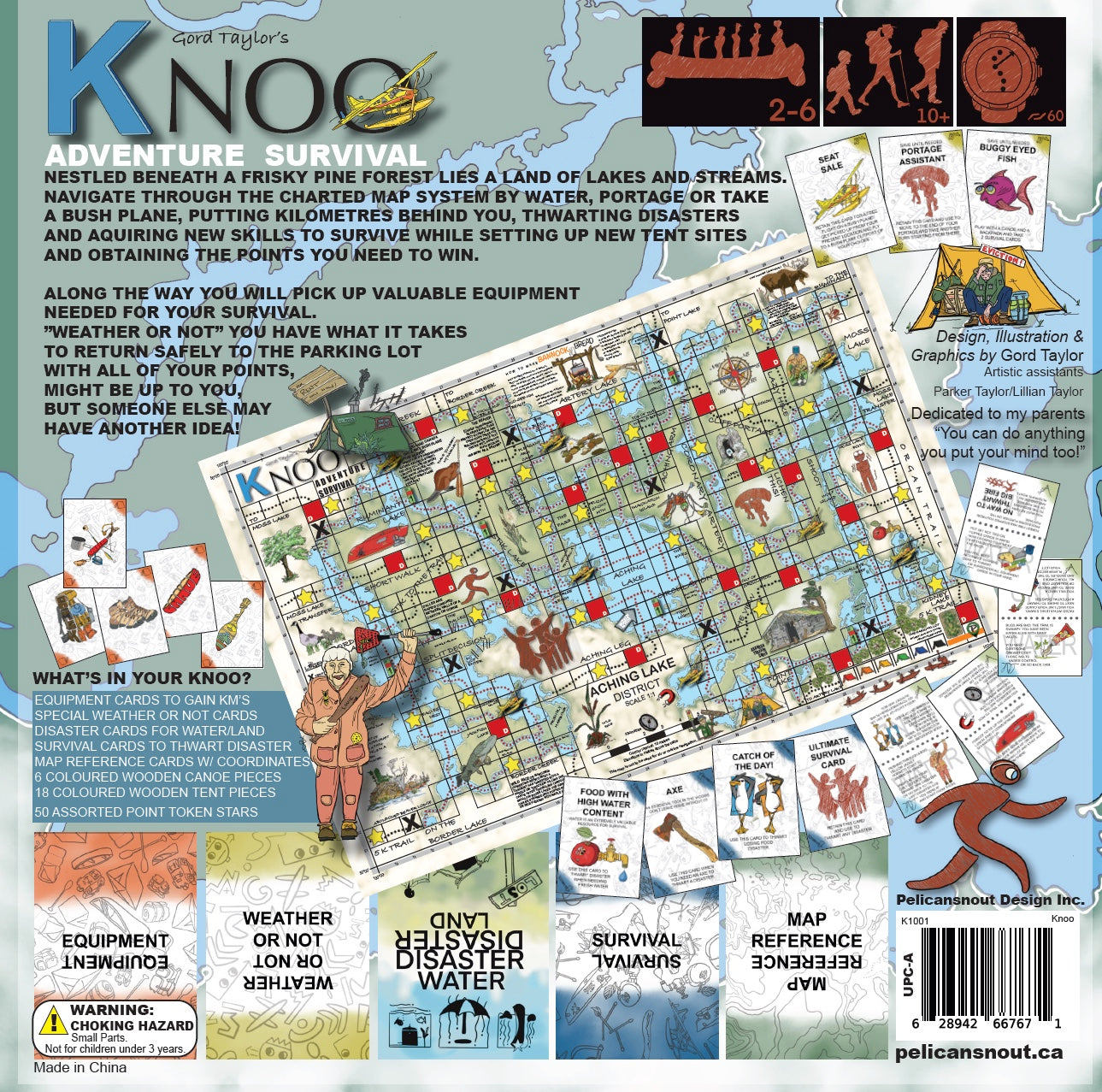 Knoo - Adventure Survival Board Game – The Canadian Canoe Museum's
